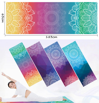 Designed Non-Slip Yoga Mat - Style 1