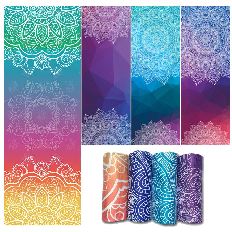 Designed Non-Slip Yoga Mat - Style 1