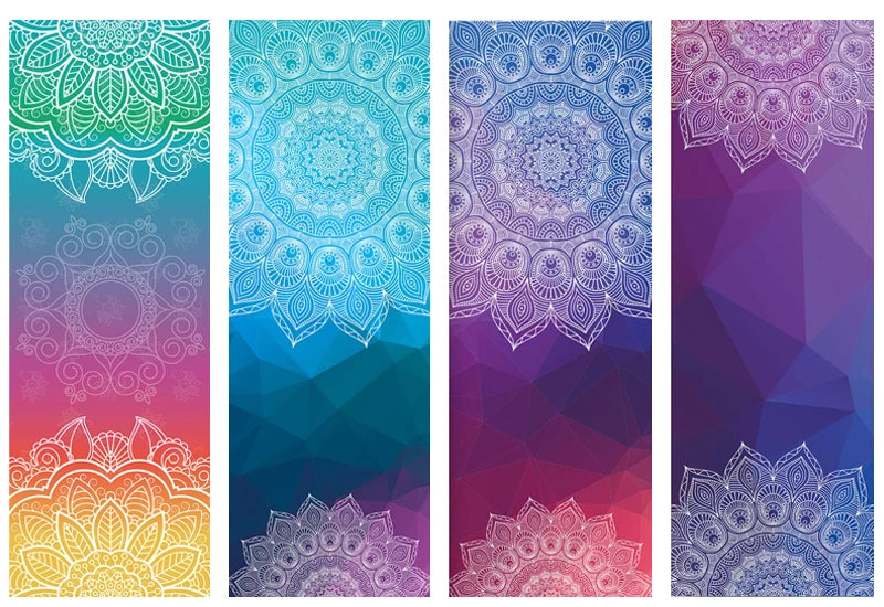 Designed Non-Slip Yoga Mat - Style 1