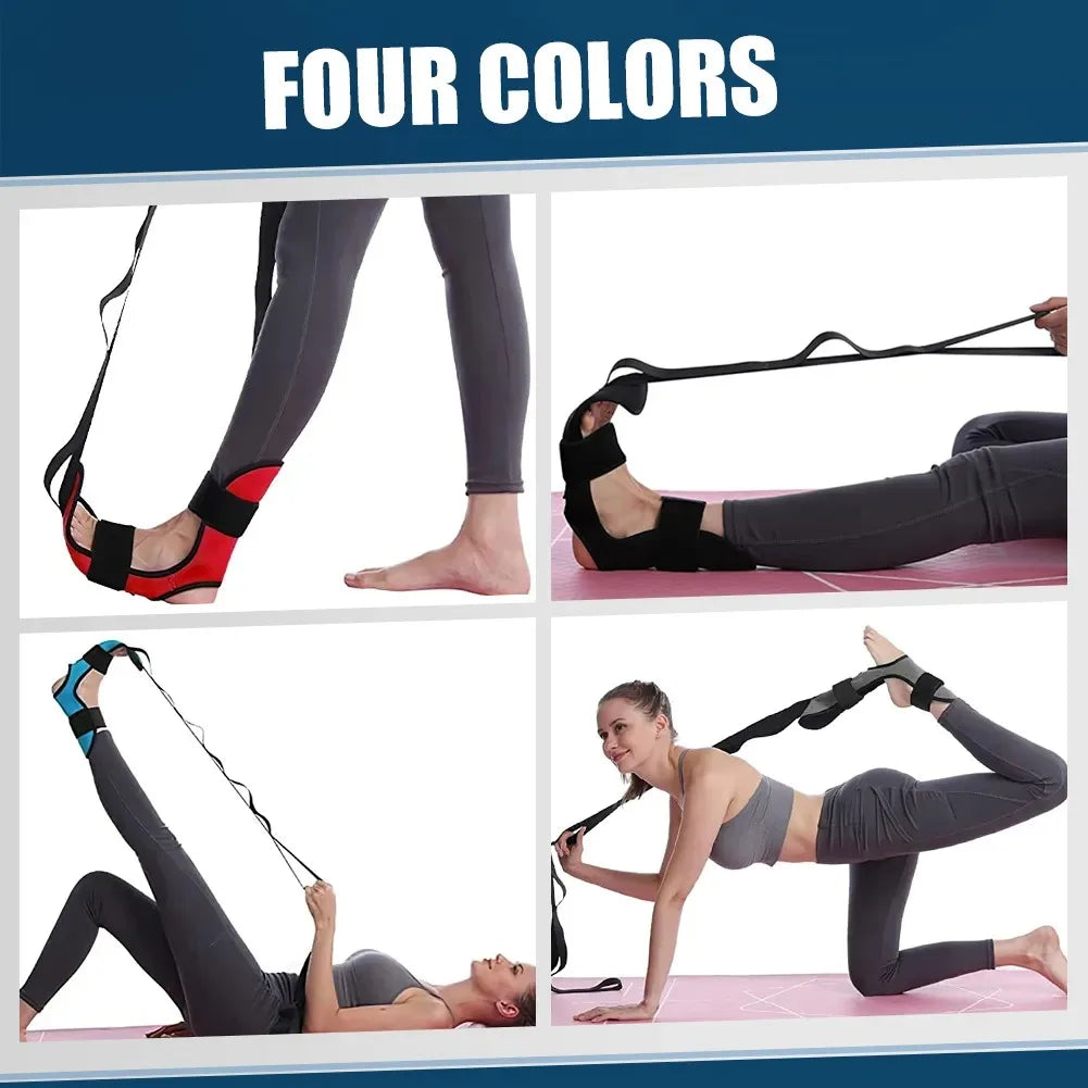 Yoga Flexibility Leg Belt - Black