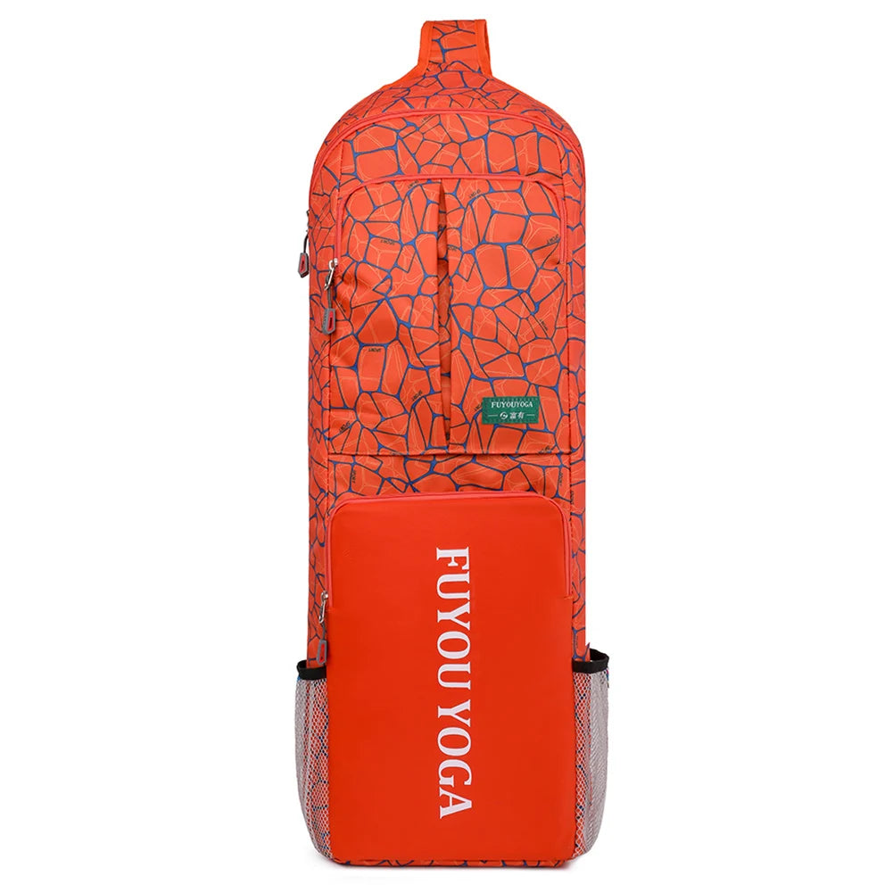 Waterproof Yoga Mat Bag - Rose Red