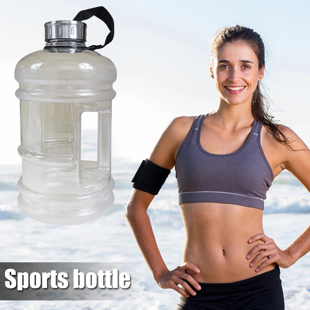 Large Capacity Water Bottles - White