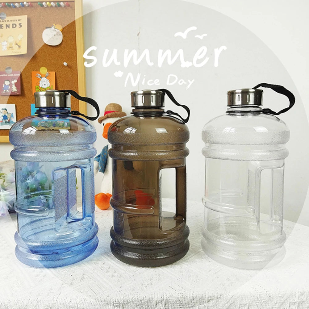 Large Capacity Water Bottles - Blue