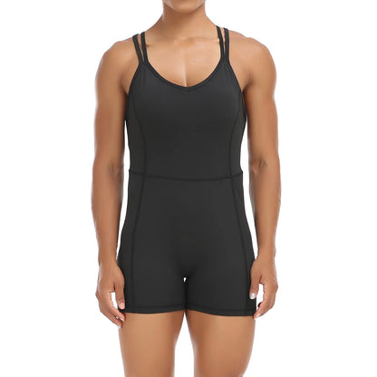 Beauty Back Women Yoga Set - Black