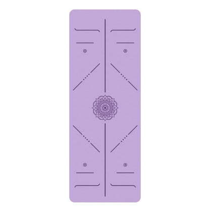 Natural Rubber Yoga Mat - Blue