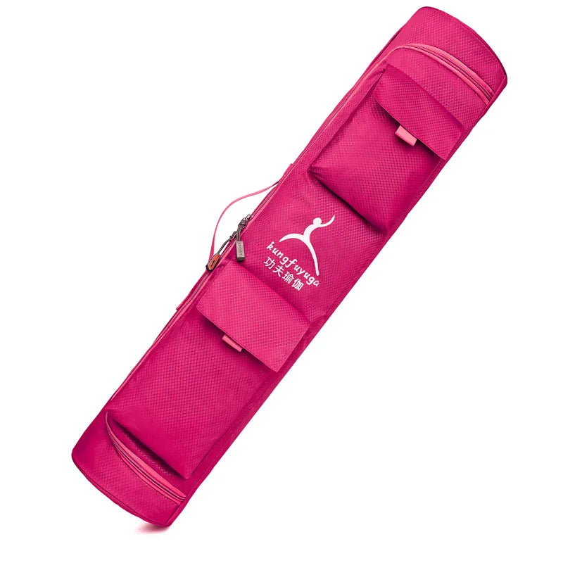 Shoulder Strap Yoga Mat Bag - Red