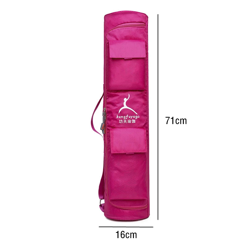 Shoulder Strap Yoga Mat Bag - Red